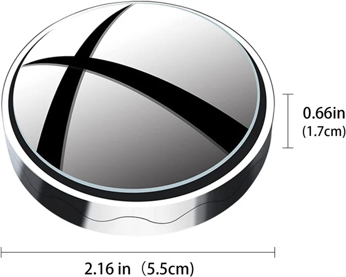 360 Degree View Car Blindspot Rear View Mirrors