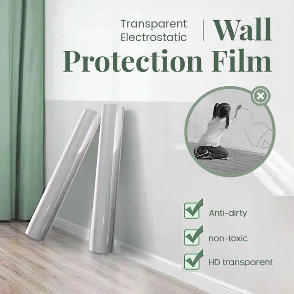 Self-Adhesive Transparent Electrostatic Wall Protection Film – ShoppKart