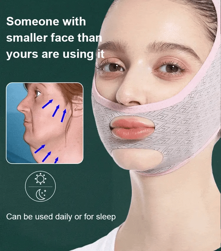 Reusable Anti Ageing and Anti Wrinkle Face Slimming Mask