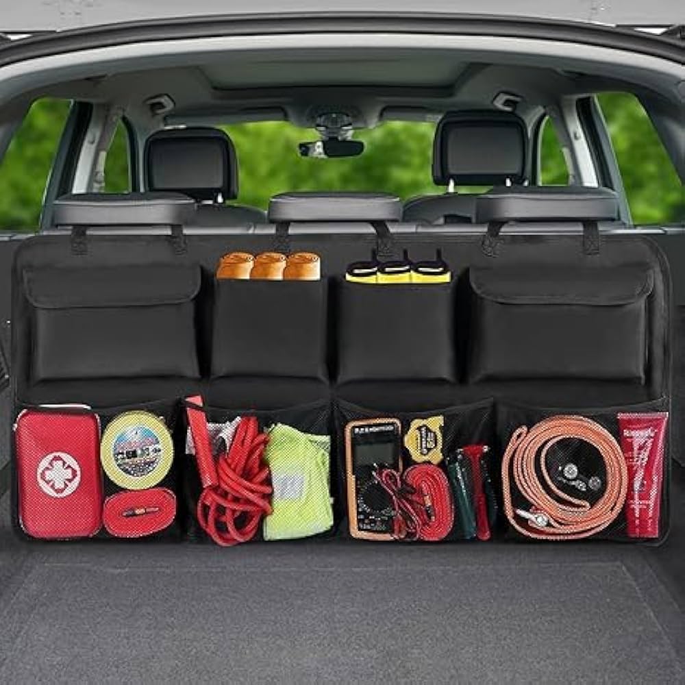 Premium Car Back Seat Storage Trunk Organizer