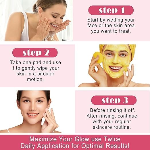 Turmeric & Kojic Acid Face Cleansing Pads