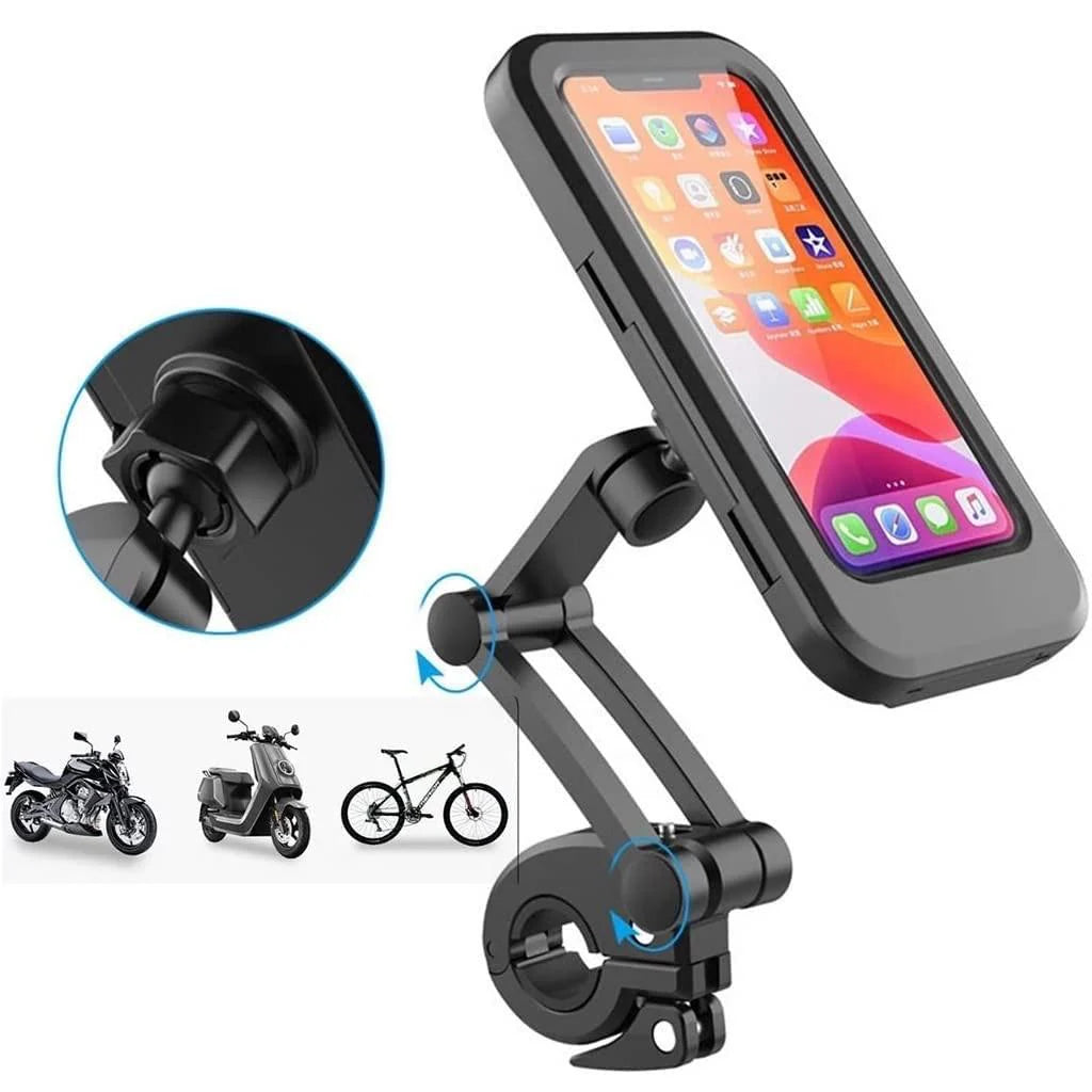 Universal 360 Degree Waterproof Bike Phone Holder
