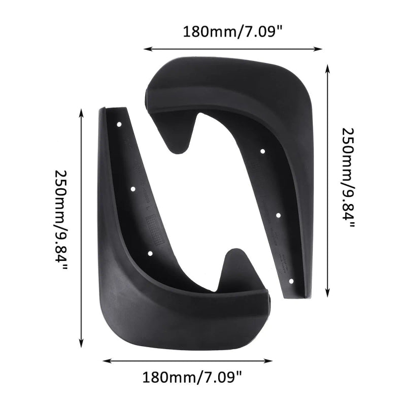 Universal Car Mud Guards - Set of 4