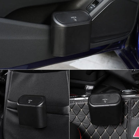 Portable Mini Car Trash Bin