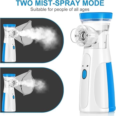 USB Rechargeable Ultrasonic Portable Mesh Nebulizer