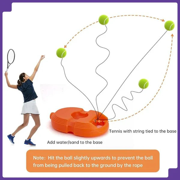 Tennis Trainer Rebound Ball | For Tennis & Cricket Self-Practice