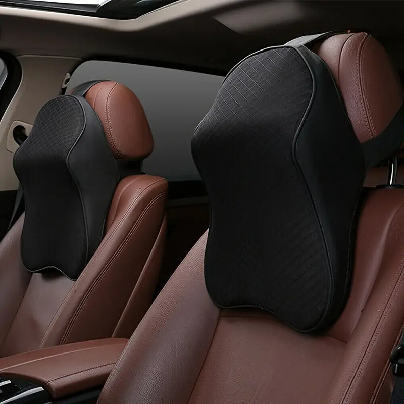 Car Seat Neck Rest Memory Foam Cushion