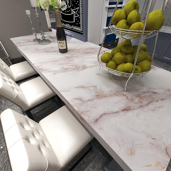 Self-Adhesive Marble Texture Vinyl Contact Paper