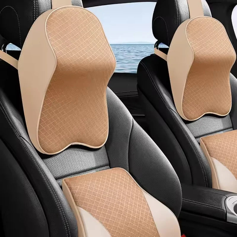 Car Seat Neck Rest Memory Foam Cushion