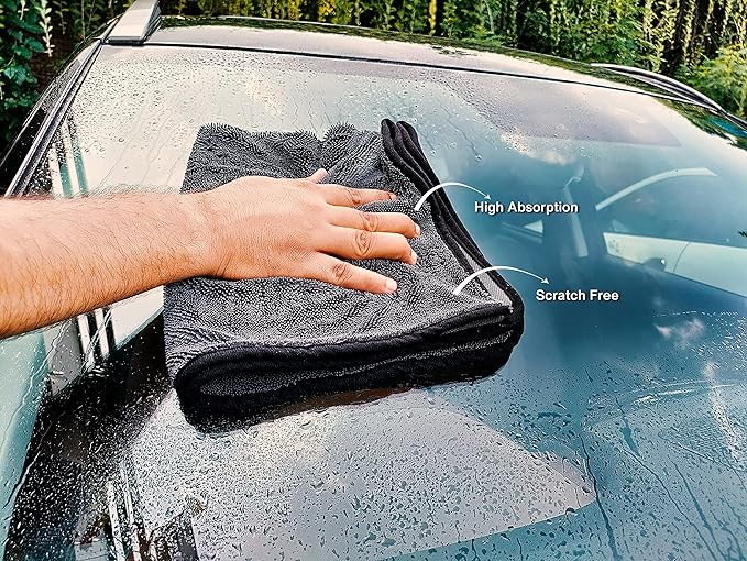 Microfiber Cloth for Car - 600 GSM