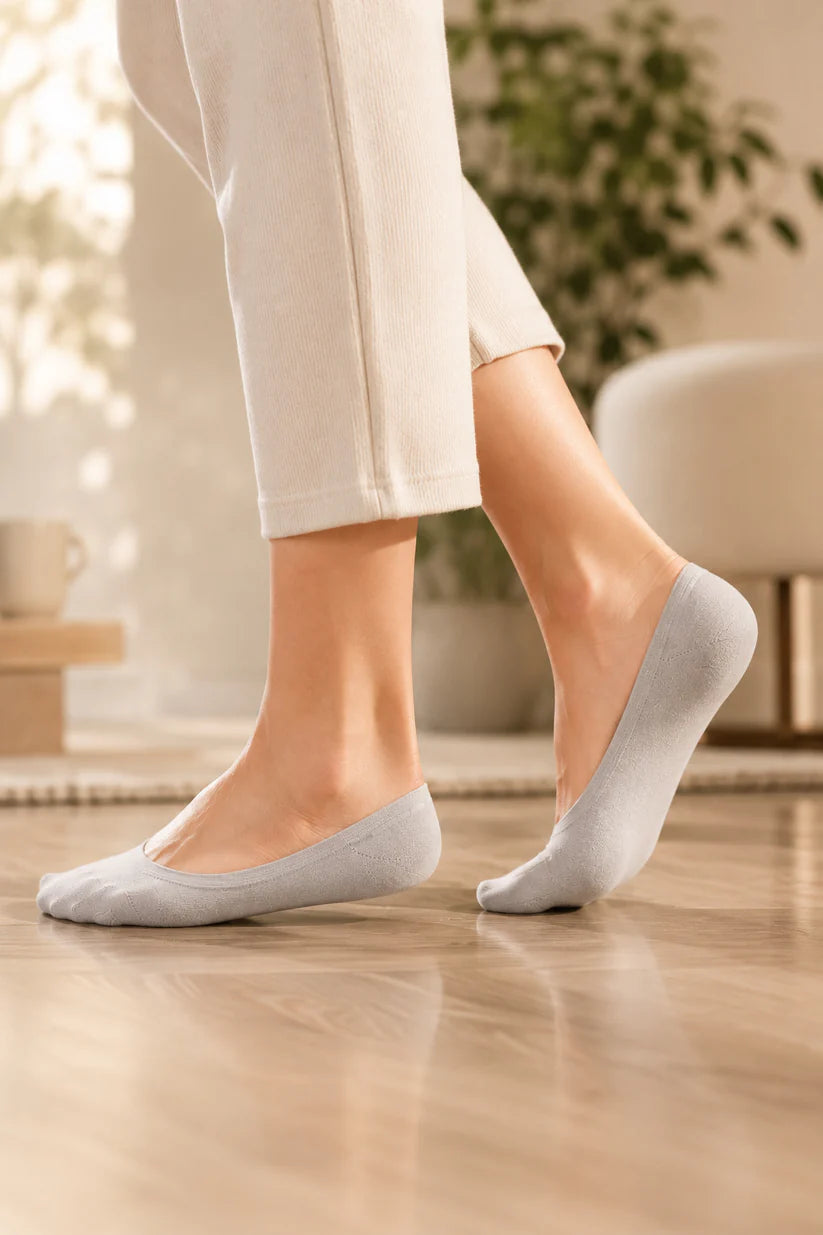 Invisible Insole Foam Cushion Socks