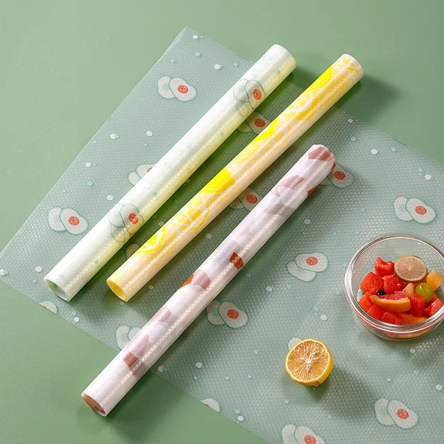 Anti Slip Kitchen and Drawer Decorative Mat Roll