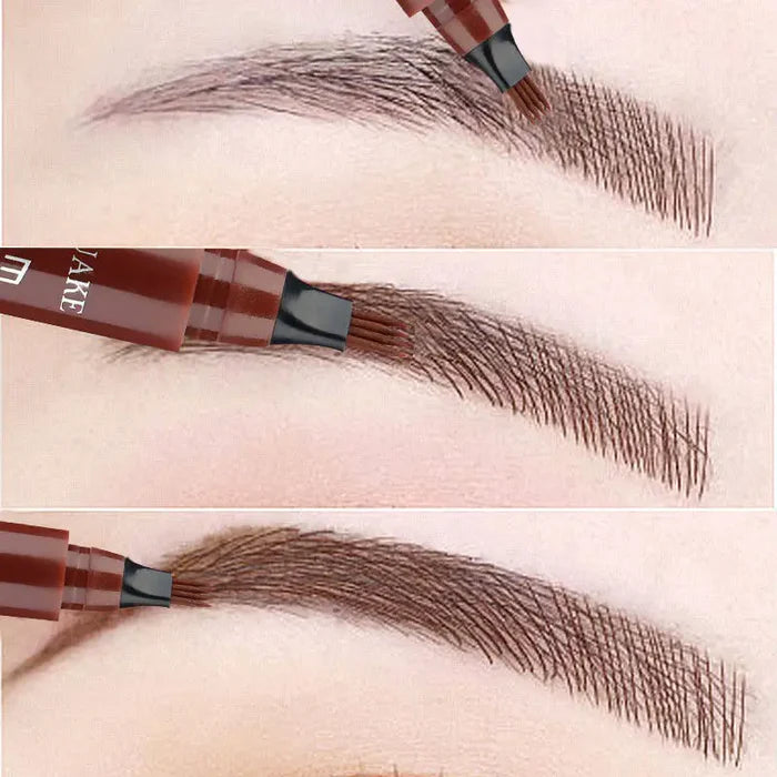 Waterproof 4 Points Long Lasting Eyebrow Pen