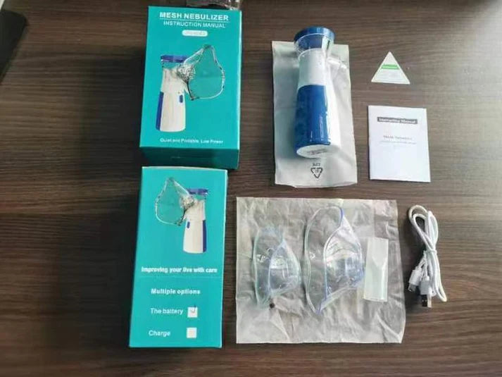 USB Rechargeable Ultrasonic Portable Mesh Nebulizer