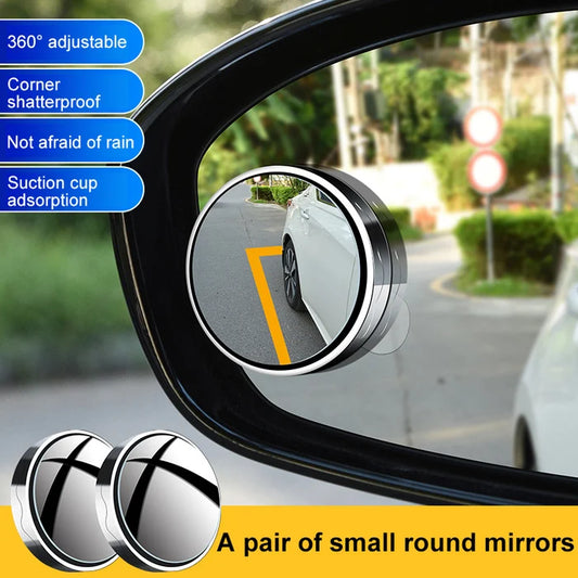 360 Degree View Car Blindspot Rear View Mirrors