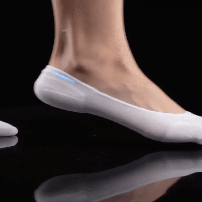 Invisible Insole Foam Cushion Socks