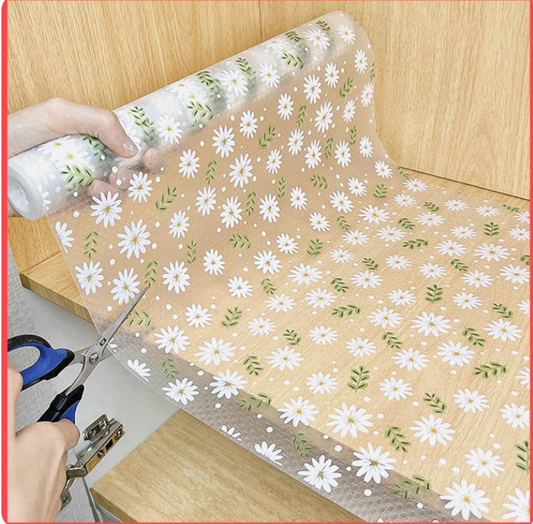Anti Slip Kitchen and Drawer Decorative Mat Roll