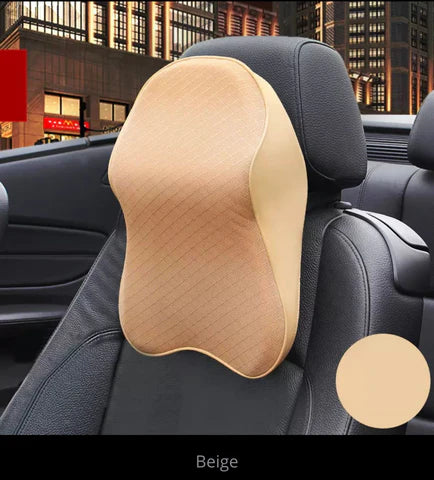 Car Seat Neck Rest Memory Foam Cushion