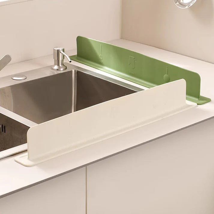 Silicone Kitchen Splash Guard with Integrated Suction Cup