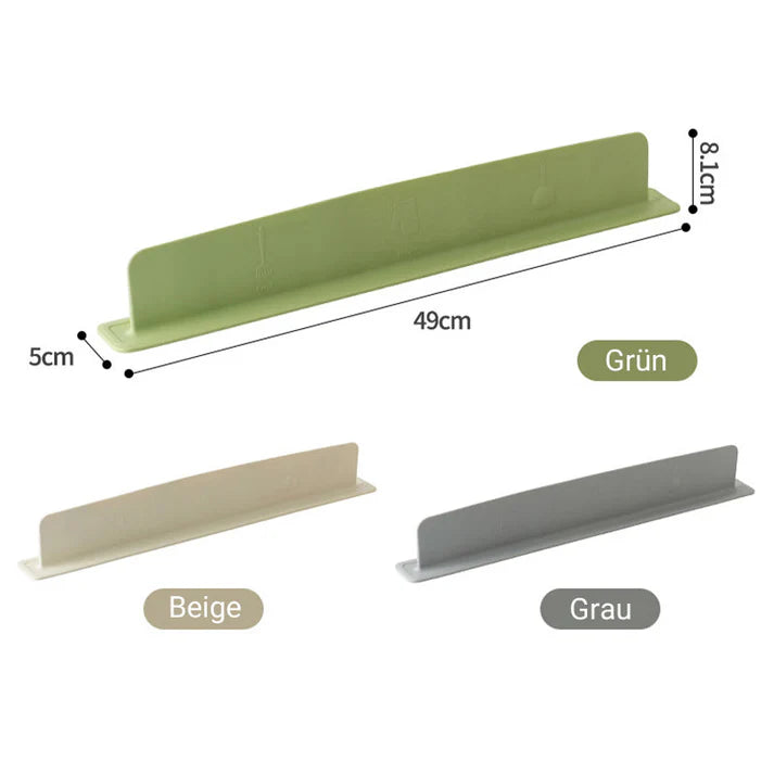 Silicone Kitchen Splash Guard with Integrated Suction Cup